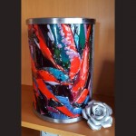 Glass urn (with stainless steel) picture 3
